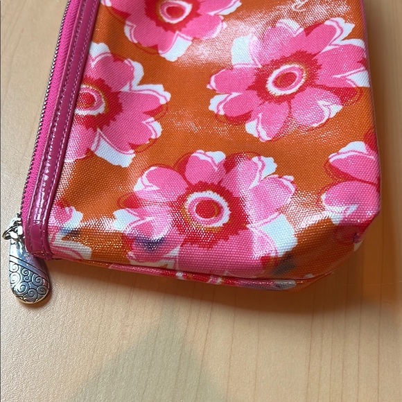 Brighton Floral Pink and Orange Makeup bag - Picture 6 of 6